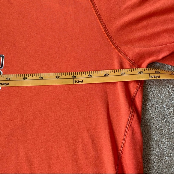 Cleveland ‎ Browns Reebok Equipment NFL Play Dry Men Large Orange Athletic Shirt - Picture 8 of 8